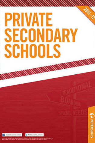 Cover of Private Secondary Schools