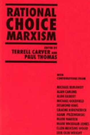 Cover of Rational Choice Marxism
