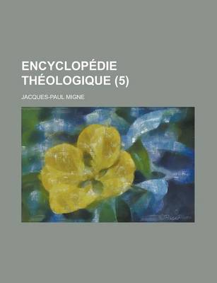 Book cover for Encyclopedie Theologique (5 )