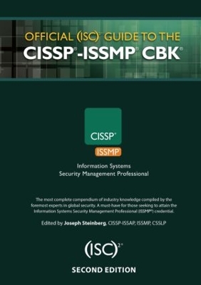 Book cover for Official (ISC)2® Guide to the CISSP®-ISSMP® CBK®