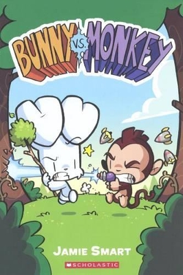 Book cover for Bunny vs. Monkey