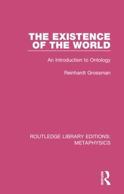 Cover of The Existence of the World