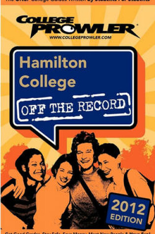 Cover of Hamilton College 2012