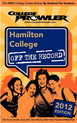 Book cover for Hamilton College 2012