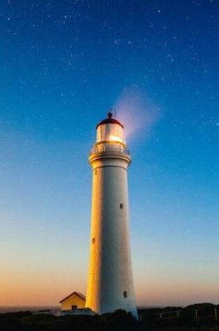 Cover of Lighthouse Sea Side Sketchbook - blank notebook for drawing