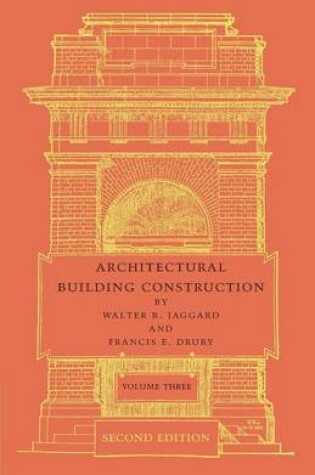 Cover of Architectural Building Construction: Volume 3