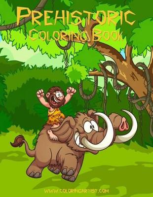 Cover of Prehistoric Coloring Book 1