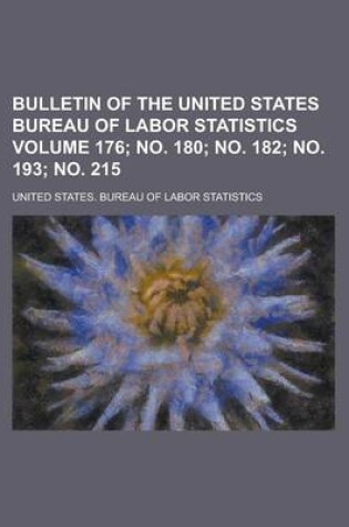 Cover of Bulletin of the United States Bureau of Labor Statistics Volume 176; No. 180; No. 182; No. 193; No. 215