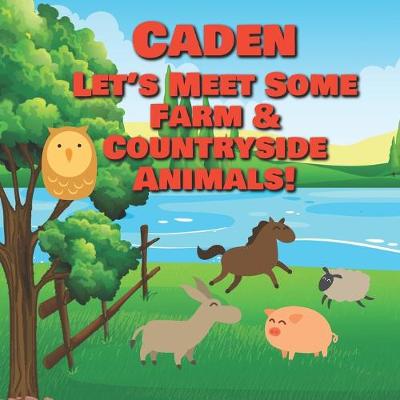Cover of Caden Let's Meet Some Farm & Countryside Animals!