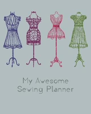 Book cover for My Awesome Sewing Planner