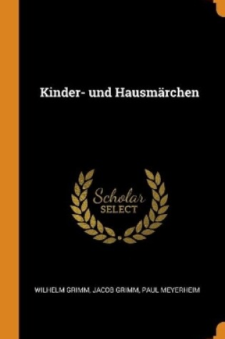 Cover of Kinder- und Hausmärchen