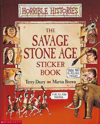 Cover of Horrible Histories: Angry Aztecs: Sticker Book