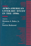 Cover of Afro-American Literary Study in the 1990's