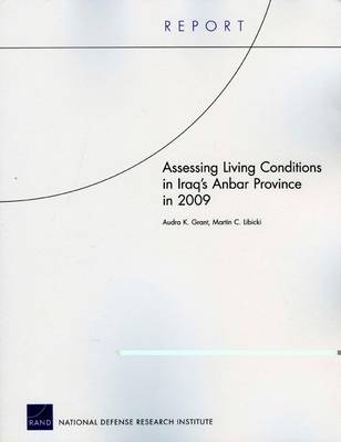 Book cover for Assessing Living Conditions in Iraq's Anbar Province in 2009