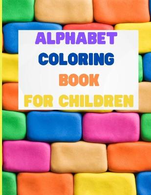 Book cover for Alphabet Coloring Book for Children