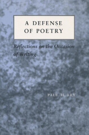 Cover of A Defense of Poetry