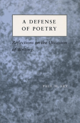 Book cover for A Defense of Poetry