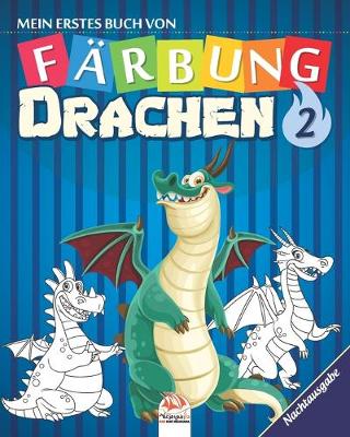Book cover for Mein erstes Buch von - Farbung - Drachen 2 - Nachtausgabe
