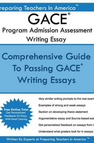 Cover of GACE Writing Essay - Program Admission Assessment
