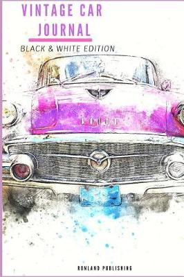 Book cover for Vintage Car Journal