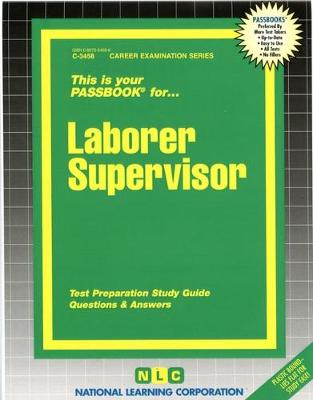 Book cover for Laborer Supervisor