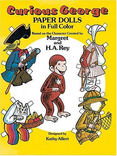 Book cover for Curious George Paper Dolls in Full Colour