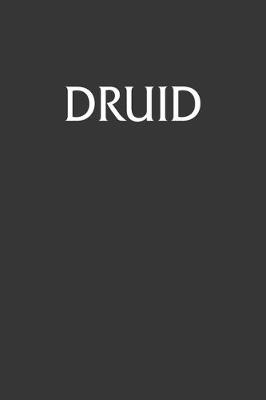 Book cover for Druid Notebook