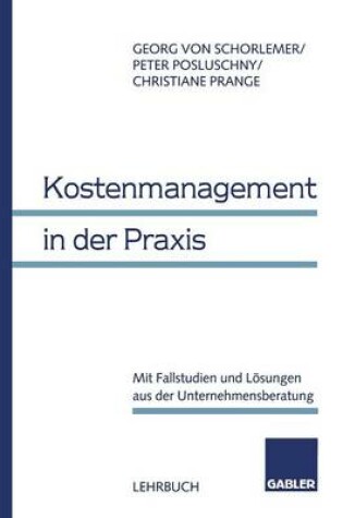 Cover of Kostenmanagement in der Praxis