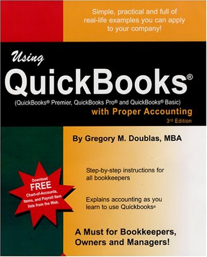 Cover of Using QuickBooks with Proper Accounting