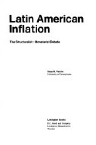 Cover of Latin American Inflation