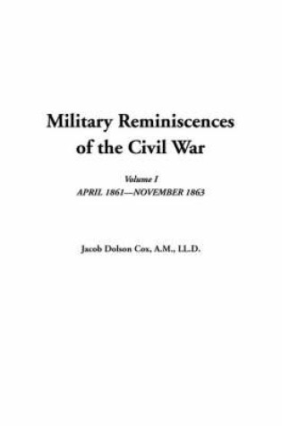 Cover of Military Reminiscences of the Civil War, V1