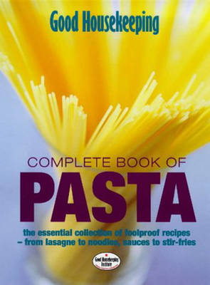 Book cover for "Good Housekeeping" Complete Book of Pasta