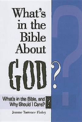 Book cover for What's in the Bible About God?