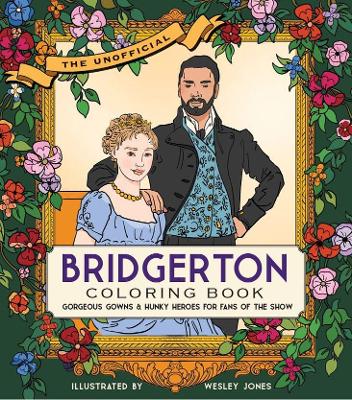 Cover of Unofficial Bridgerton Coloring Book