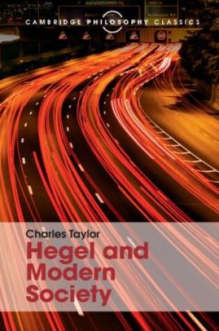 Cover of Hegel and Modern Society