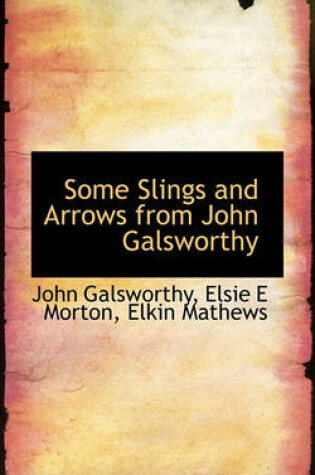 Cover of Some Slings and Arrows from John Galsworthy