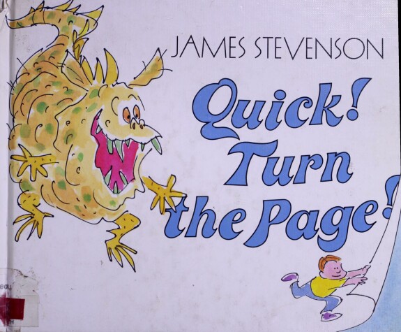 Book cover for Quick! Turn the Page!