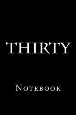 Book cover for Thirty