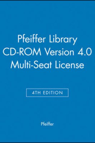 Cover of Pfeiffer Library CD–ROM Version 4.0 Multi–Seat License