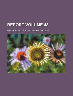 Book cover for Report Volume 48