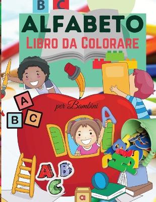 Book cover for Alfabeto Libro da Colorare per i Bambini