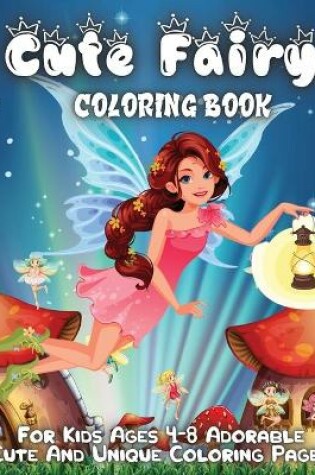 Cover of Cute Fairy Coloring Book
