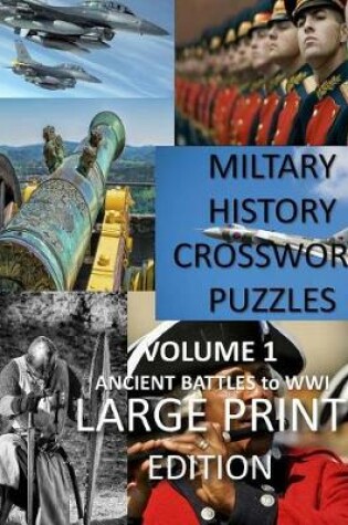 Cover of Military Crosswords Large Print Edition