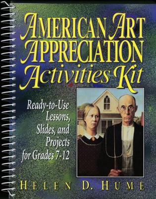 Book cover for American Art Appreciation Activities Kit