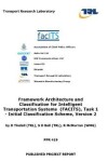 Book cover for Framework Architecture and Classification for Intelligent Transportation Systems (FACITS)