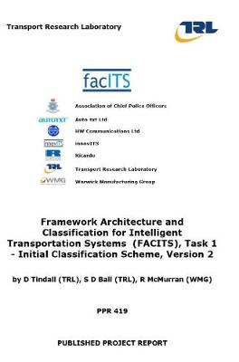 Book cover for Framework Architecture and Classification for Intelligent Transportation Systems (FACITS)