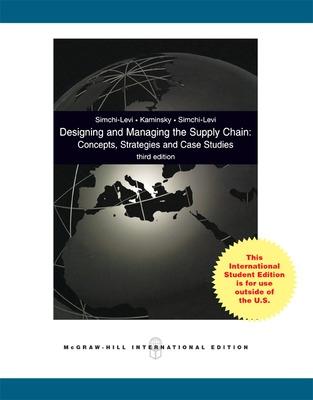 Book cover for Designing and Managing the Supply Chain 3e (Int'l Ed)