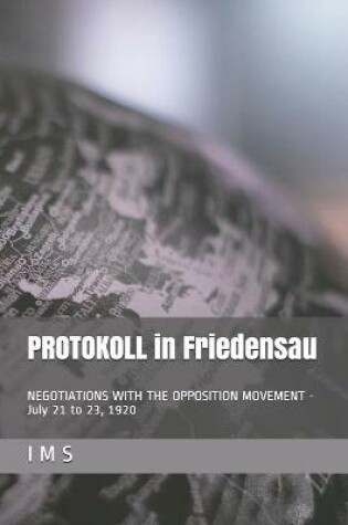 Cover of PROTOKOLL in Friedensau