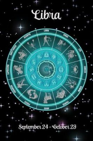 Cover of Zodiac Undated Weekly Planner - Libra September 24 - October 23