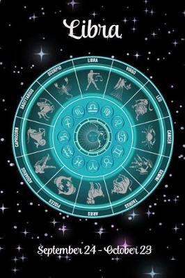 Book cover for Zodiac Undated Weekly Planner - Libra September 24 - October 23